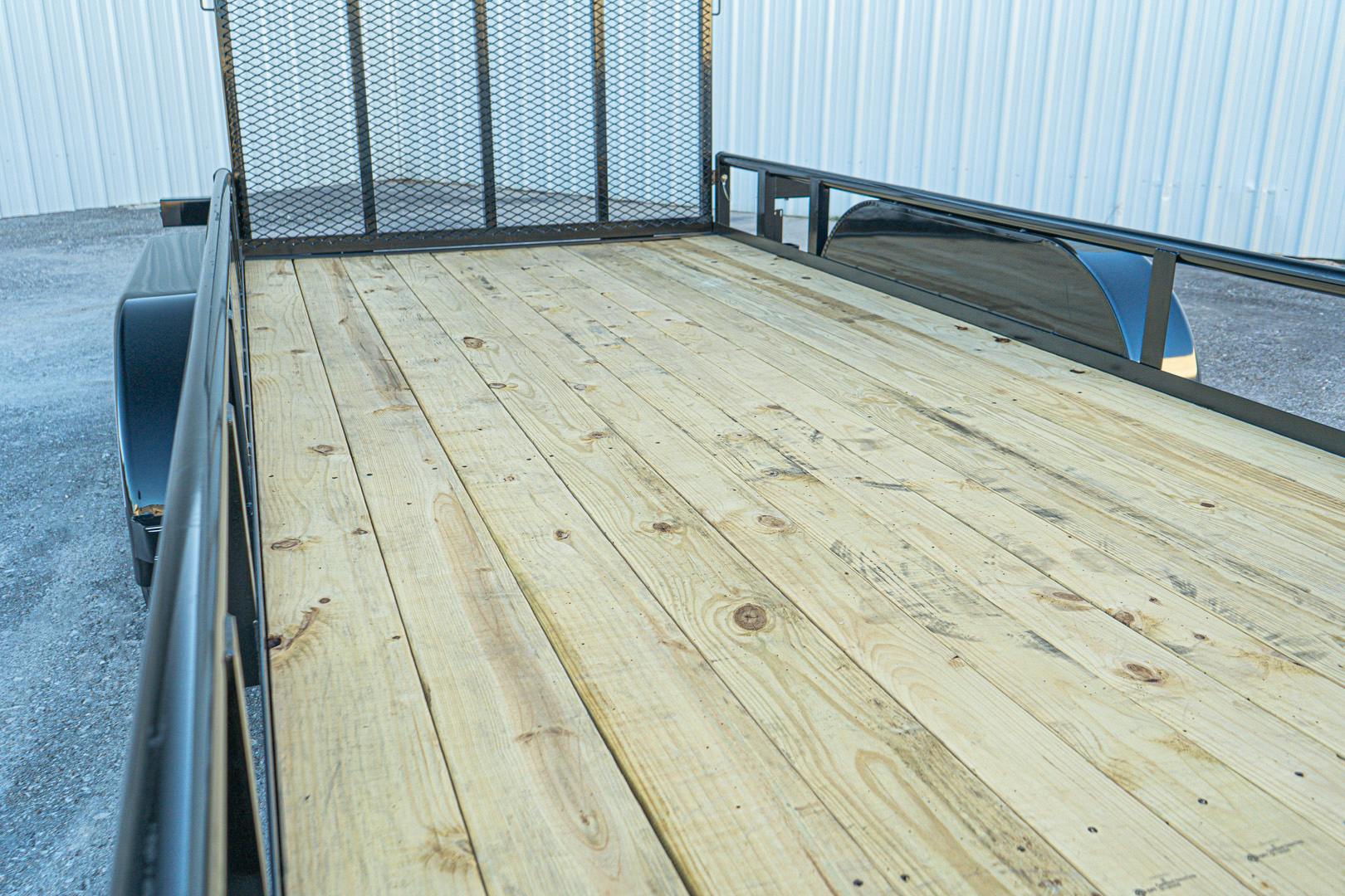 Texas Bragg 16'x83" Utility Trailer w/ 4' Gate (U2) - Stock #89767 - Image 8 of 15