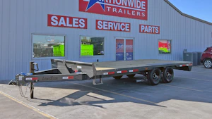 LoneStar 20'x102" 8" I-beam Deckover Trailer