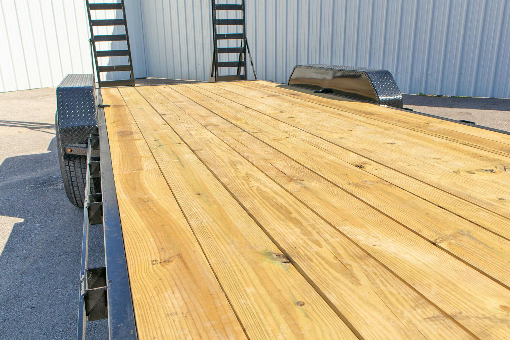 LoneStar 20'x83" Equipment Trailer w/ Stand-Up Ramps - Stock #89771 - Image 8 of 13