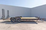 LoneStar 20'x83" Equipment Trailer w/ Stand-Up Ramps Stock #89777 - Thumbnail 3
