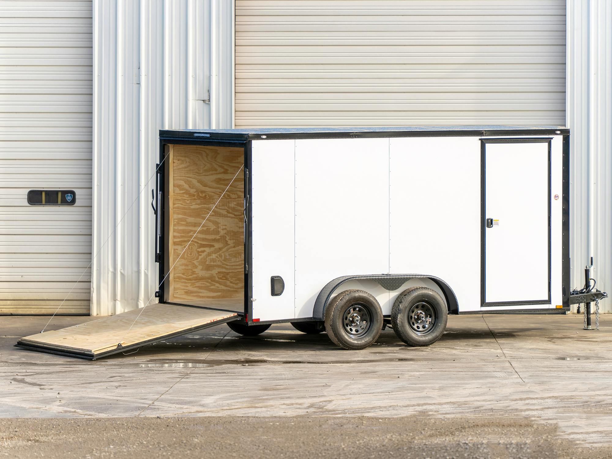 Spartan 7'x14' Enclosed Cargo Trailer w/ Rear Ramp Door (C2) - Stock #89778 - Image 3 of 3