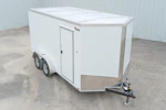 Spartan 7'x14' Enclosed Cargo Trailer w/ Rear Ramp Door (C2) Stock #89779 - Thumbnail 4