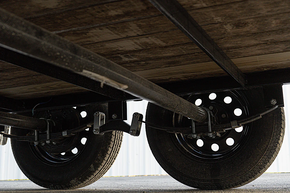 PJ Trailers 14'x83" Tandem Axle 4" Channel Utility Trailer (UL) - Stock #89815 - Image 5 of 17 PJ Trailers 14'x83" Tandem Axle 4" Channel Utility Trailer (UL) - Stock #89815 - Image 5 of 17