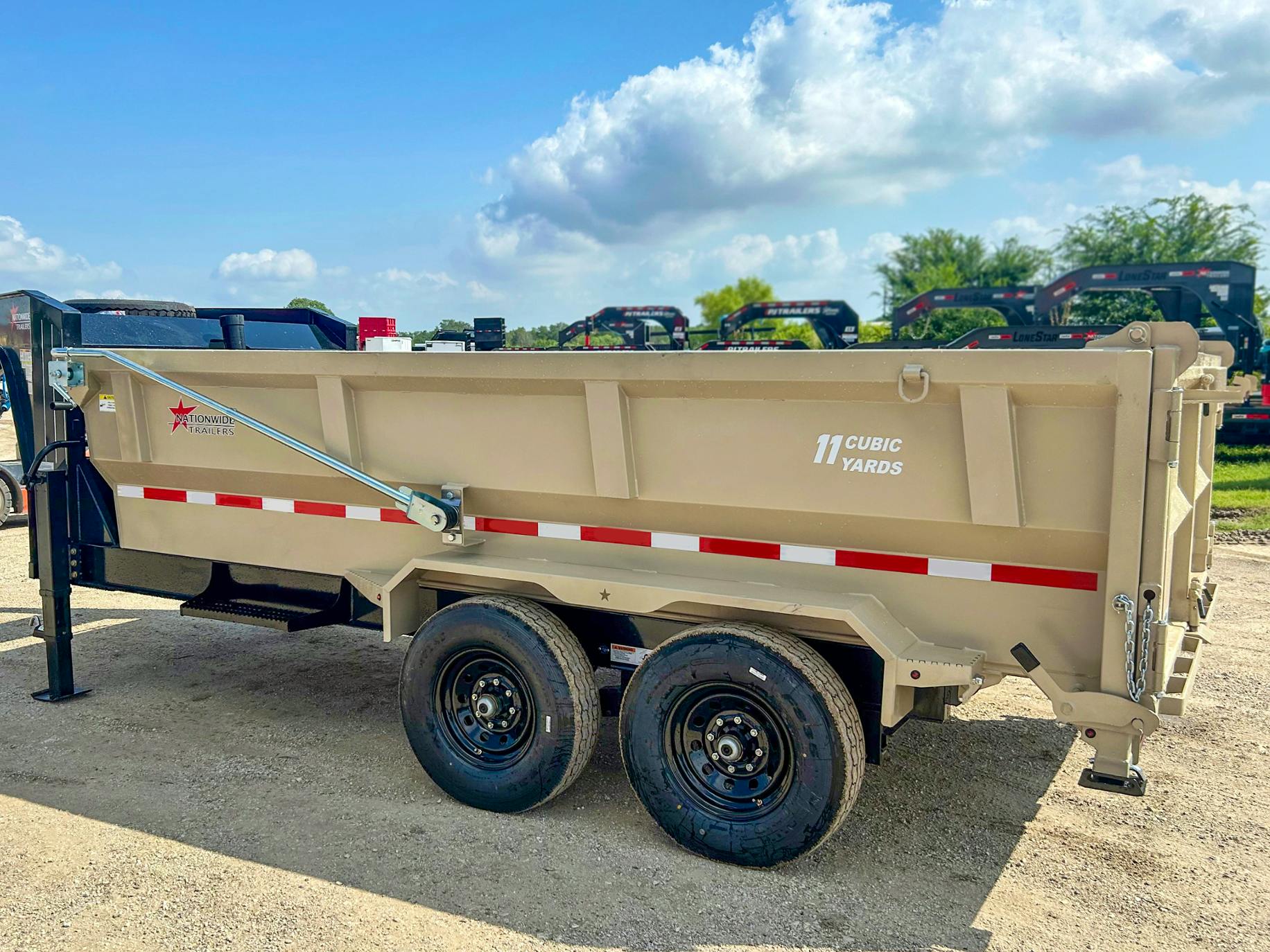 ARC Trailers 14'x83" Gooseneck Telescopic Dump Trailer w/ 3' Sides (GDT) - Stock #89830 - Image 2 of 3