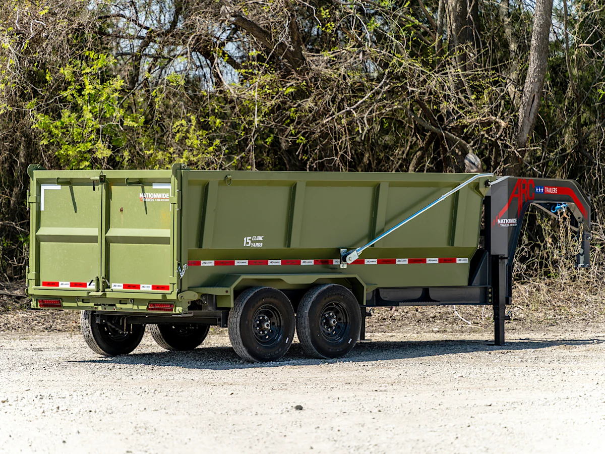 ARC Trailers 14'x83" Gooseneck Telescopic Dump Trailer w/ 4' Sides (GDT) - Stock #89831 - Image 2 of 2 ARC Trailers 14'x83" Gooseneck Telescopic Dump Trailer w/ 4' Sides (GDT) - Stock #89831 - Image 2 of 2