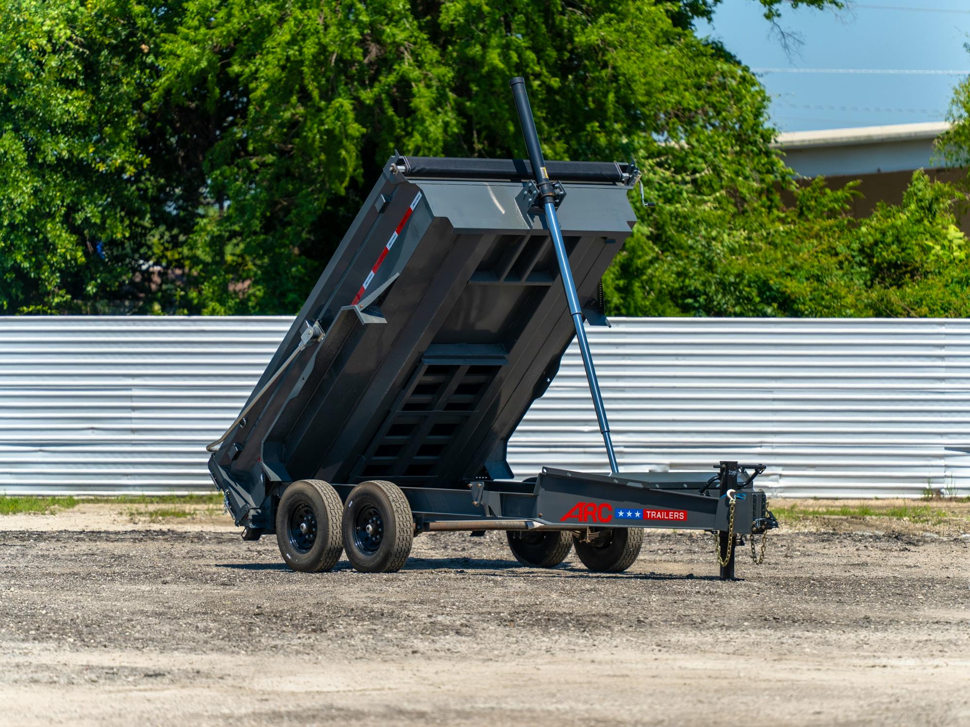 ARC Trailers 12'x83" Telescopic Dump Trailer w/ 2' Sides (BDT) - Stock #89832 - Image 1 of 4
