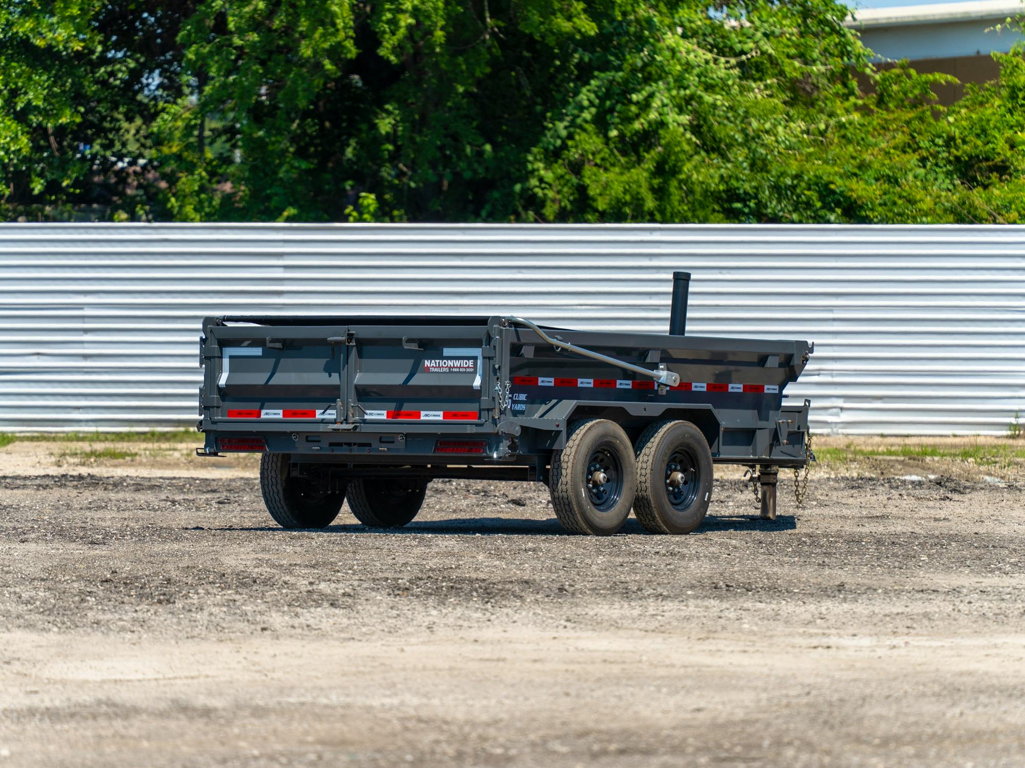 ARC Trailers 12'x83" Telescopic Dump Trailer w/ 2' Sides (BDT) - Stock #89832 - Image 2 of 4