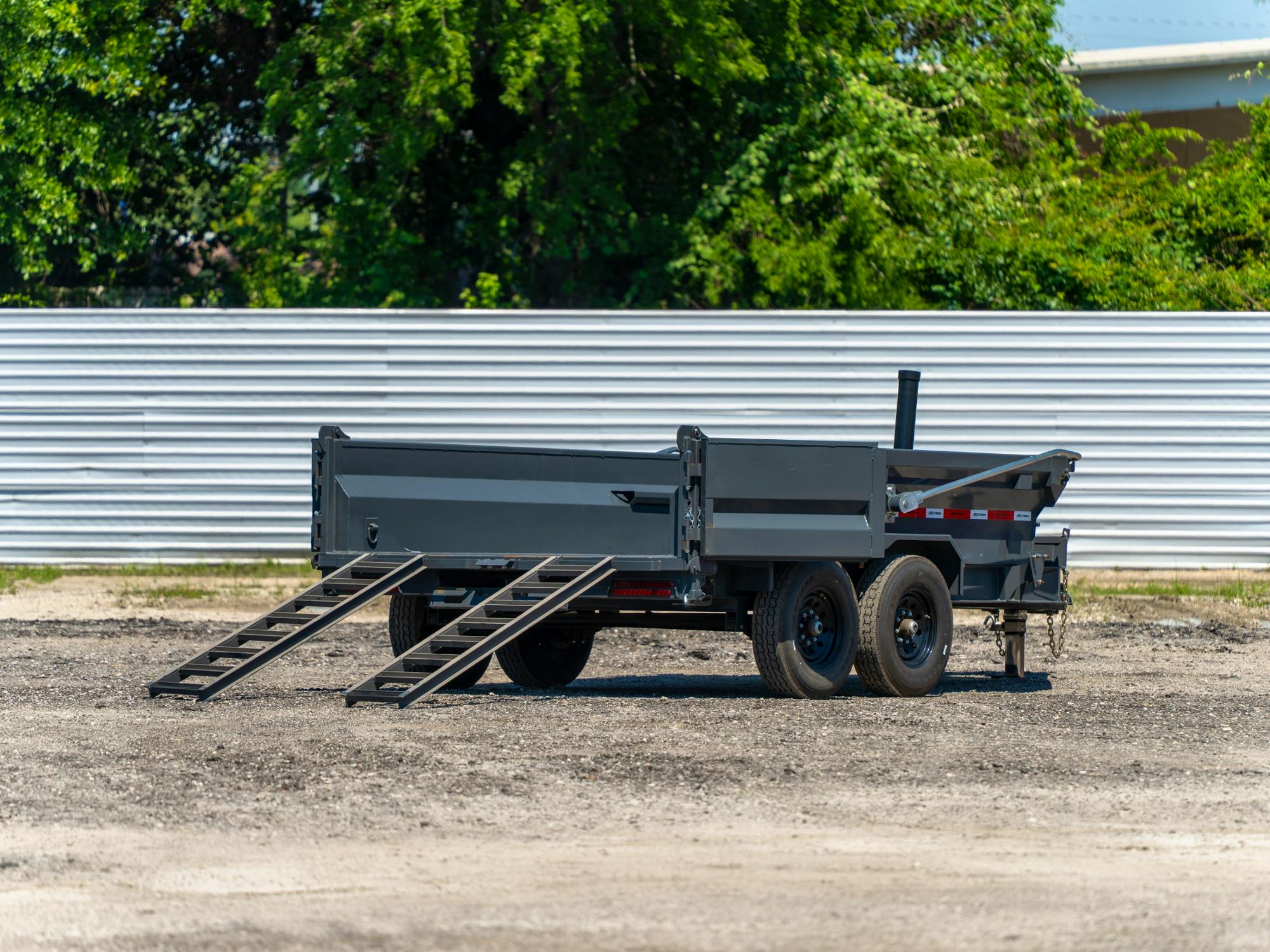 ARC Trailers 12'x83" Telescopic Dump Trailer w/ 2' Sides (BDT) - Stock #89832 - Image 3 of 4