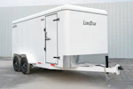 LoneStar 6.5'x16' 14k Steel Enclosed Cargo Trailer w/ Rear Ramp Door (C2) Stock #89833 - Thumbnail 2