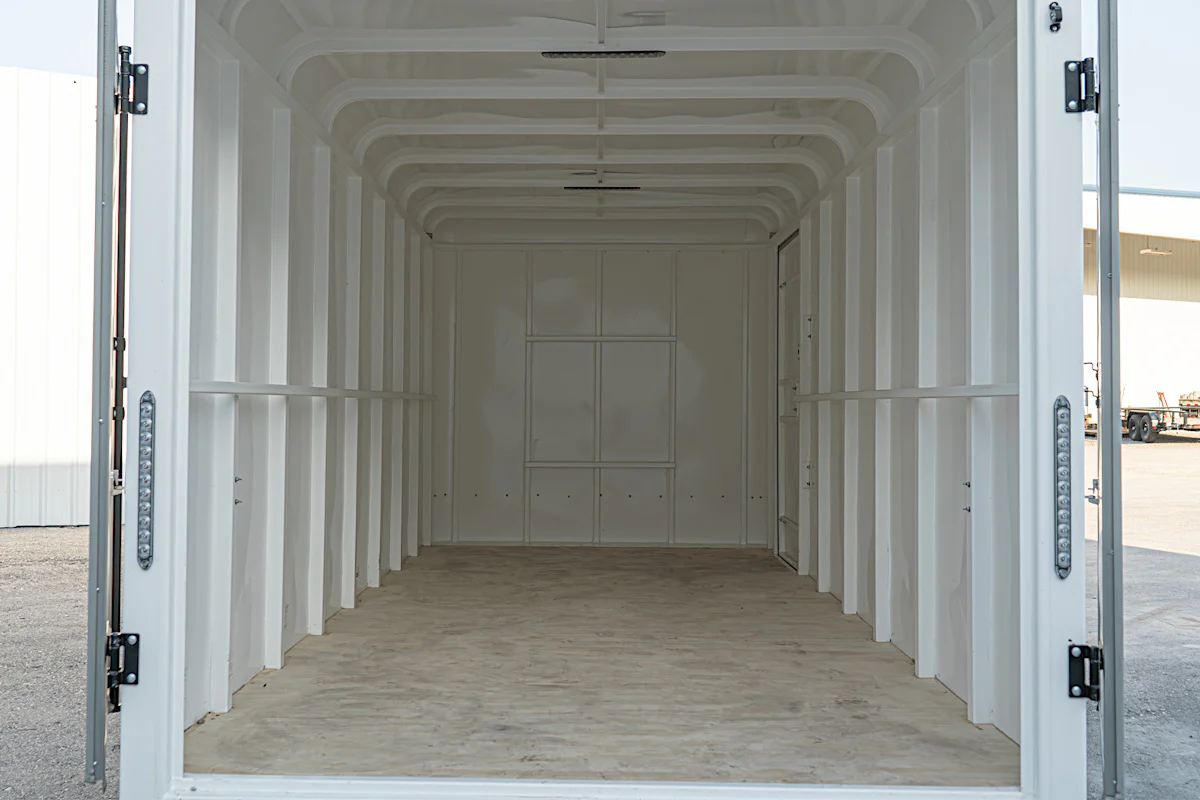 LoneStar 6.5'x16' 14k Steel Enclosed Cargo Trailer w/ Rear Barn Doors (C2) - Stock #89834 - Image 14 of 16 LoneStar 6.5'x16' 14k Steel Enclosed Cargo Trailer w/ Rear Barn Doors (C2) - Stock #89834 - Image 14 of 16