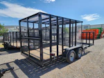 Texas Bragg 18'x83" Porta Potty Trash Trailer w/ Tandem Axle (ST) Stock #89842 - Thumbnail 2