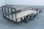 Texas Bragg 16'x83" Utility Trailer w/ 4' Gate (U2) Stock #89844 - Thumbnail 12