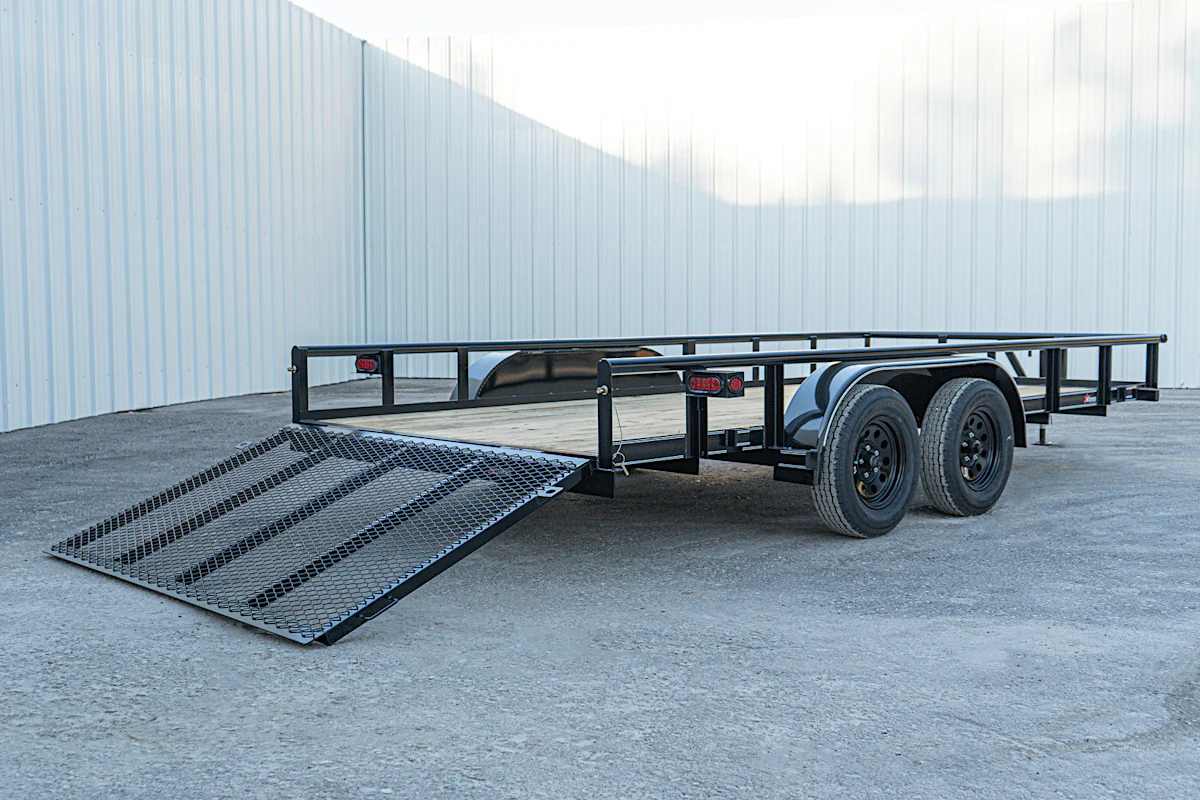 Texas Bragg 16'x83" Utility Trailer w/ 4' Gate (U2) - Stock #89844 - Image 15 of 15 Texas Bragg 16'x83" Utility Trailer w/ 4' Gate (U2) - Stock #89844 - Image 15 of 15