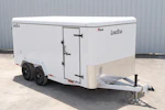 LoneStar 7.10'x16' 14k Steel Enclosed Cargo Trailer w/ Rear Barn Doors (C2) Stock #89847 - Thumbnail 1