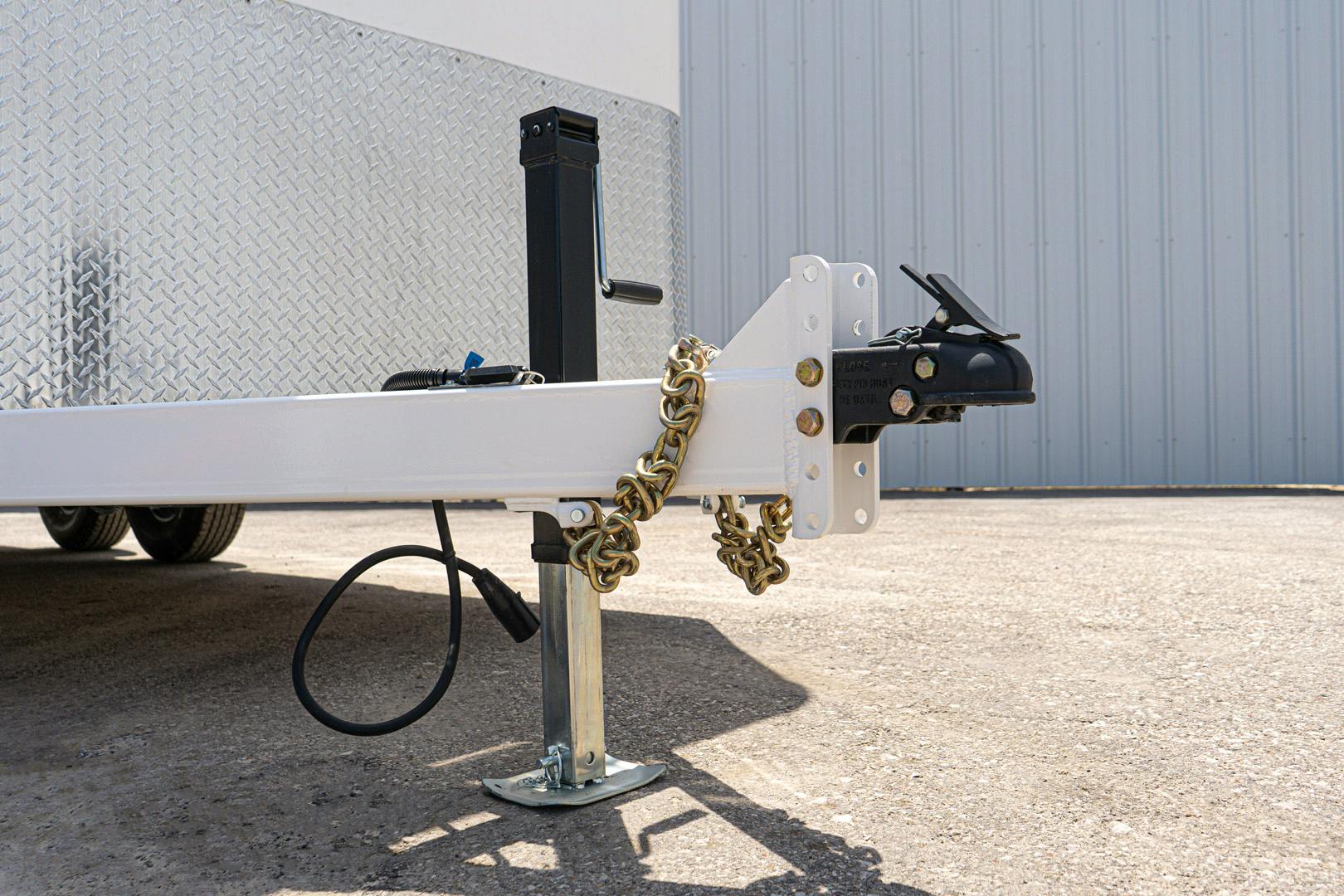 LoneStar 7.10'x16' 14k Steel Enclosed Cargo Trailer w/ Rear Barn Doors (C2) - Stock #89847 - Image 3 of 16