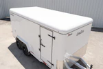 LoneStar 7.10'x16' 14k Steel Enclosed Cargo Trailer w/ Rear Barn Doors (C2) Stock #89847 - Thumbnail 5