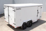 LoneStar 7.10'x16' 14k Steel Enclosed Cargo Trailer w/ Rear Barn Doors (C2) Stock #89847 - Thumbnail 9