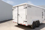 LoneStar 7.10'x16' 14k Steel Enclosed Cargo Trailer w/ Rear Barn Doors (C2) Stock #89847 - Thumbnail 12