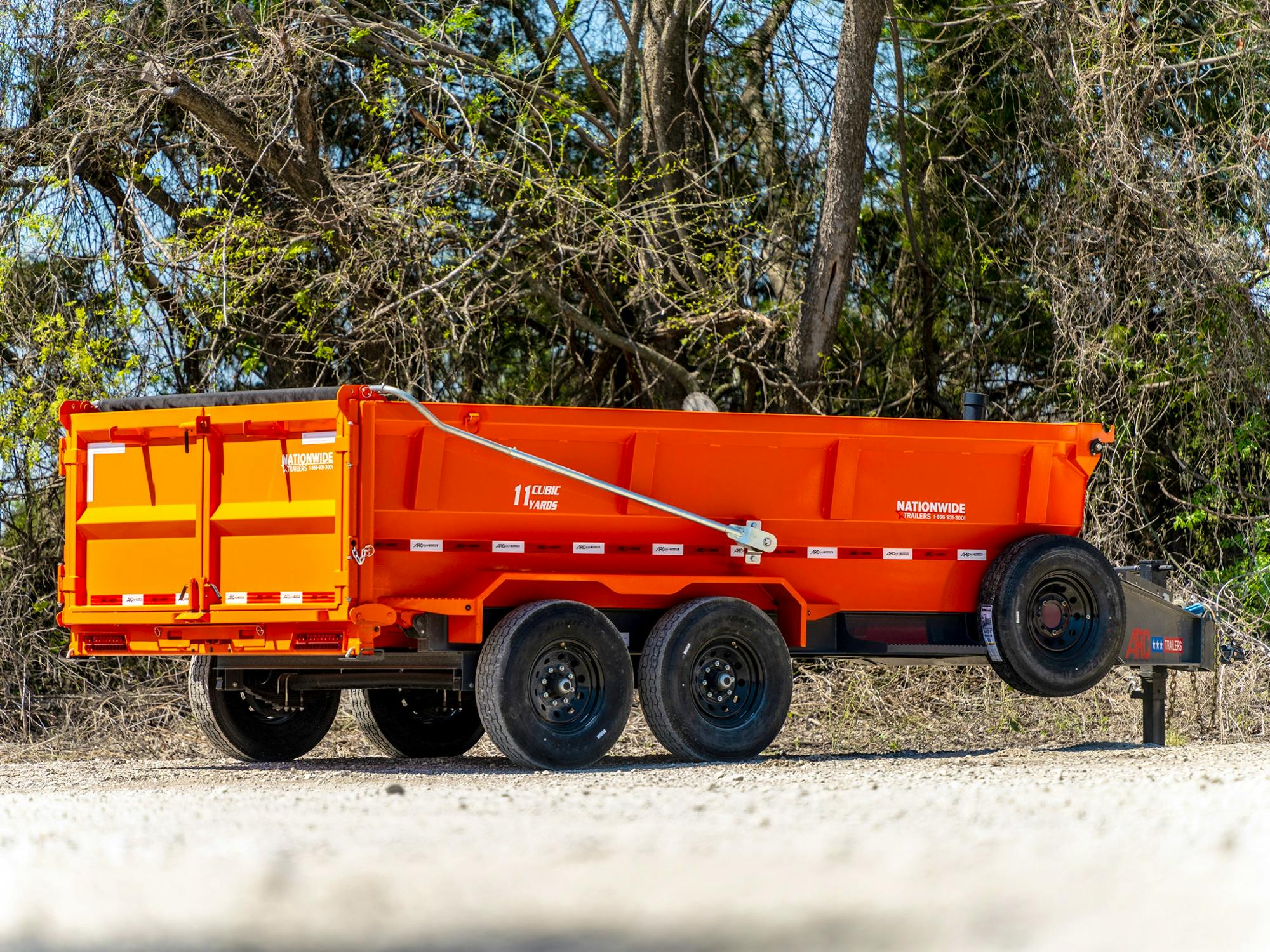 ARC Trailers 14'x83" Telescopic Dump Trailer w/ 3' Sides (BDT) - Stock #89853 - Image 3 of 3