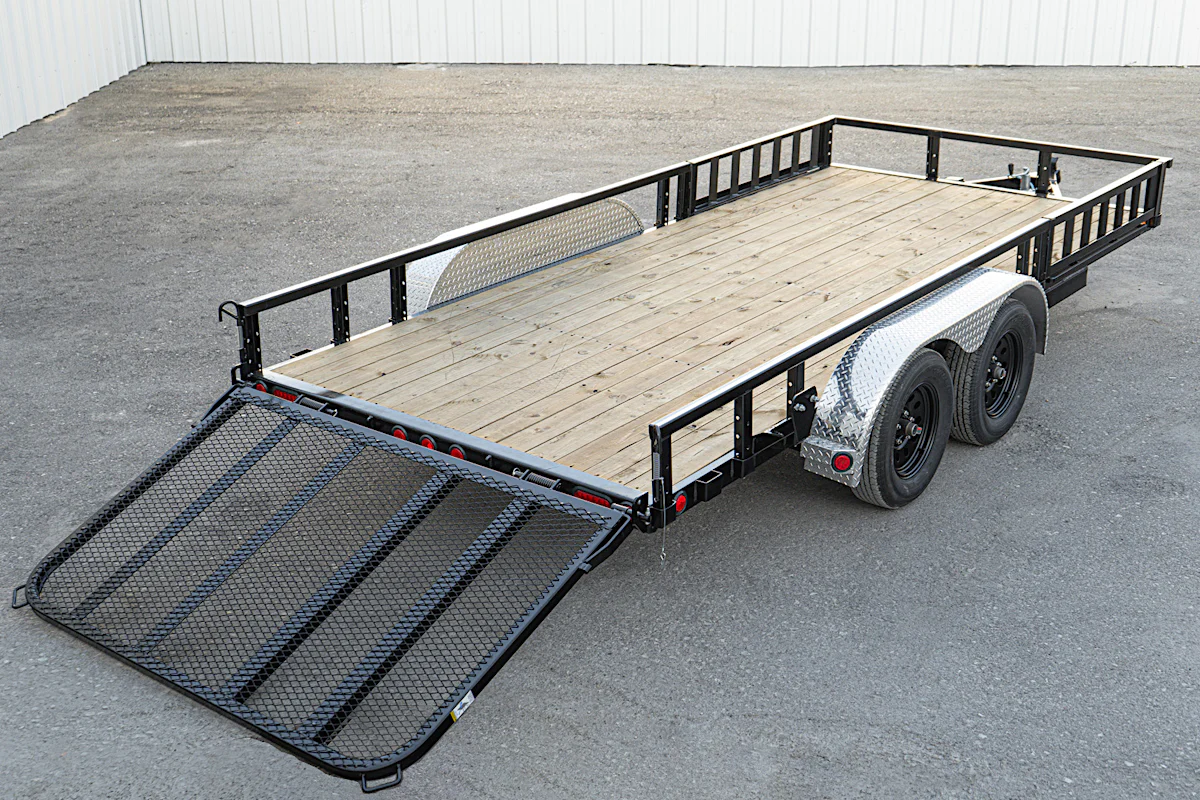 PJ Trailers 16'x83" Tandem Axle 4" Channel Utility Trailer (UL) - Stock #89858 - Image 16 of 19 PJ Trailers 16'x83" Tandem Axle 4" Channel Utility Trailer (UL) - Stock #89858 - Image 16 of 19