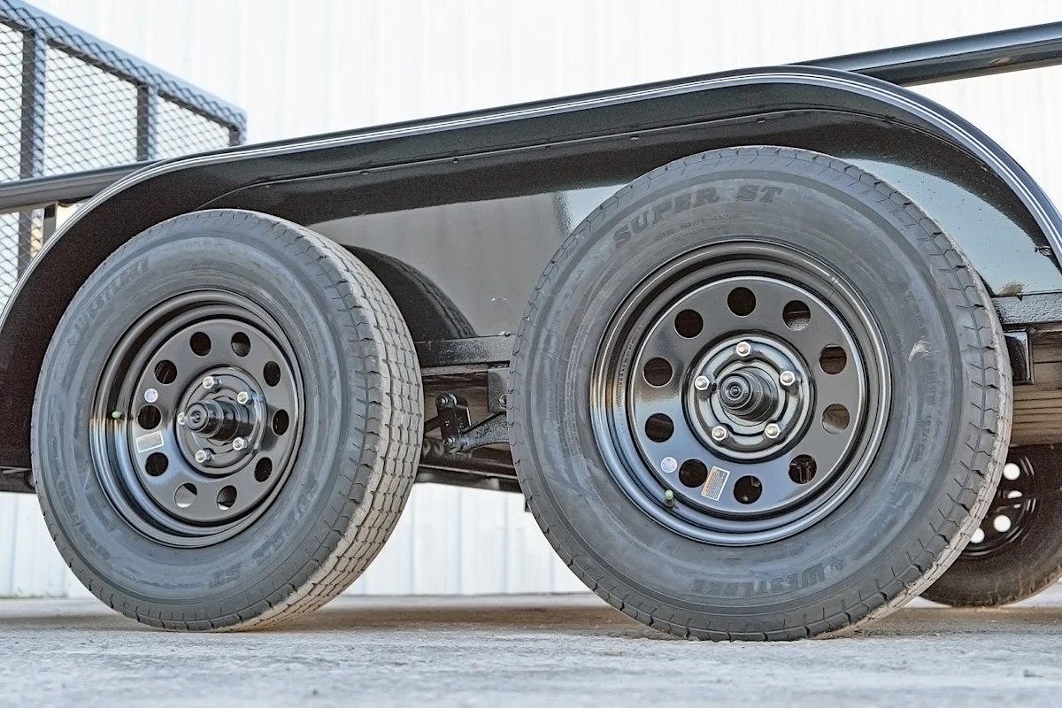 Texas Bragg 14'x83" Utility Trailer w/ 4' Gate (U2) - Stock #89866 - Image 8 of 9 Texas Bragg 14'x83" Utility Trailer w/ 4' Gate (U2) - Stock #89866 - Image 8 of 9