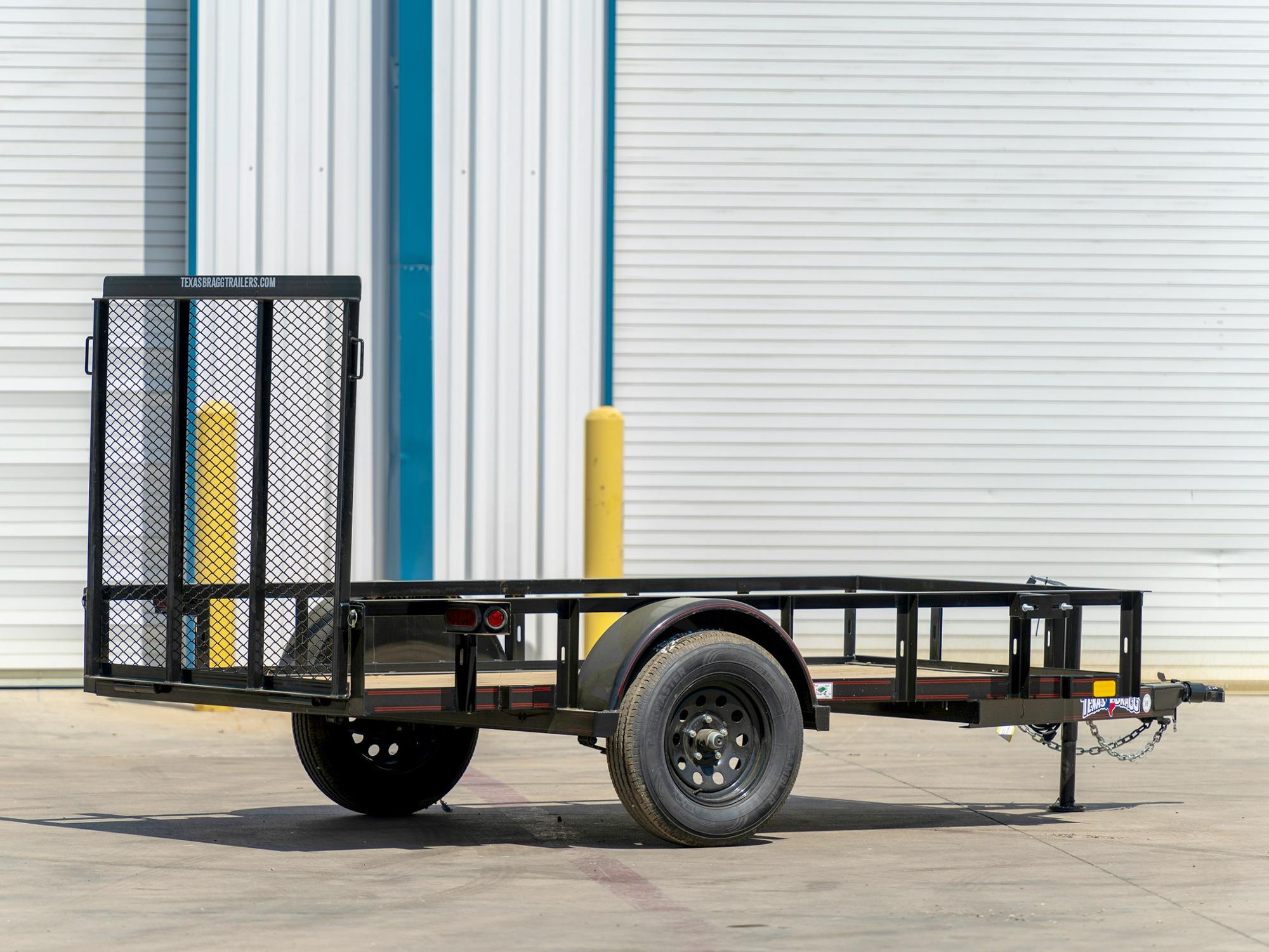 Texas Bragg 10'x60" Utility Trailer w/ 4' Gate (U1) - Stock #89878 - Image 2 of 2