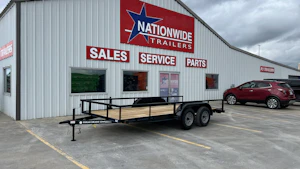 Texas Bragg 16'x77" Square Tube Top Utility Trailer