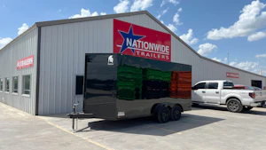 Spartan 7'x16' Enclosed Cargo Trailer w/ Rear Ramp Door (C2)