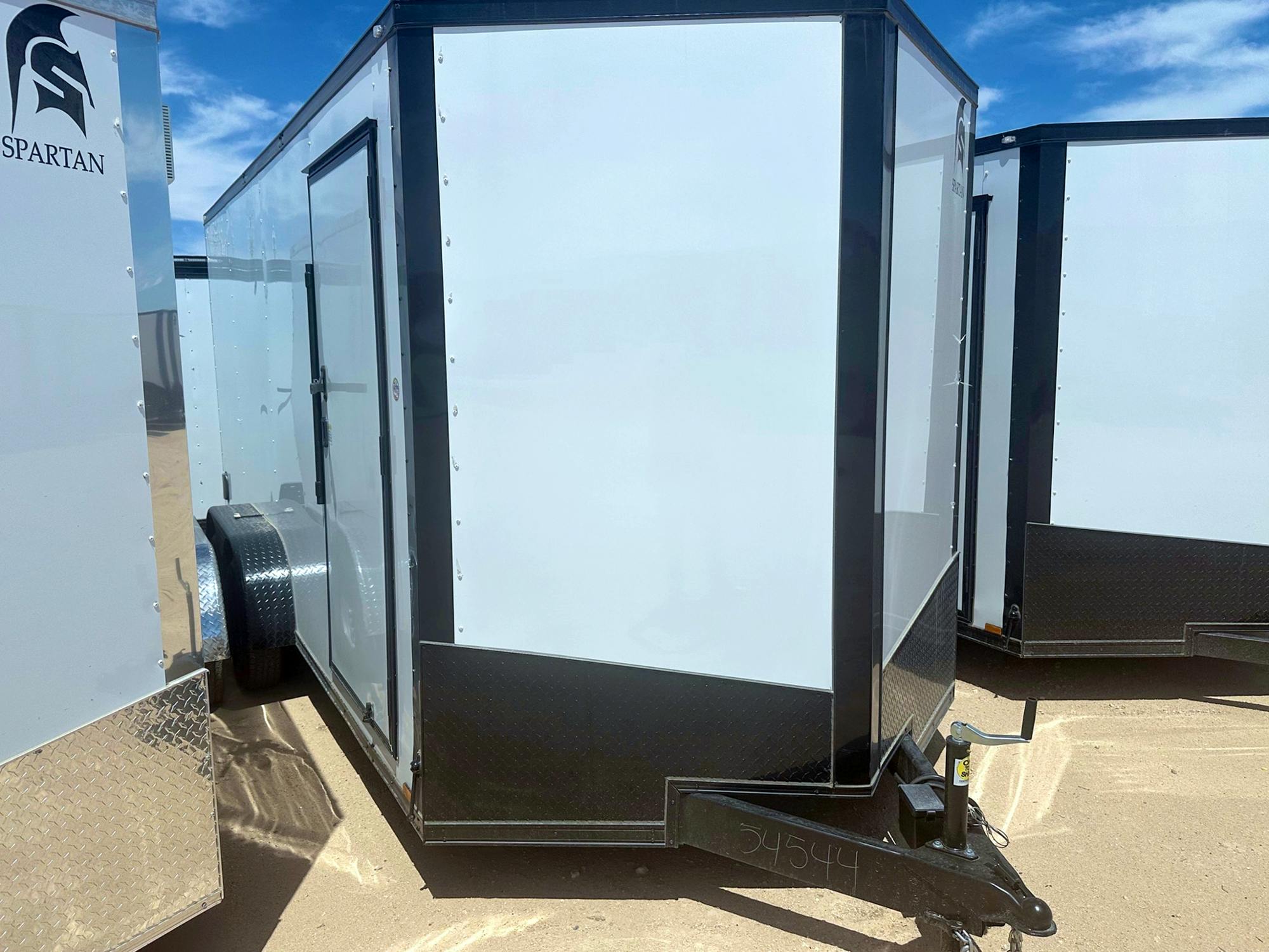 Spartan 7'x16' Enclosed Cargo Trailer w/ Rear Ramp Door (C2) - Stock #89910 - Image 1 of 6
