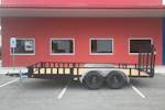 PJ Trailers 16'x77" Tandem Axle 4" Channel Utility Trailer (UK) Stock #89916 - Thumbnail 7