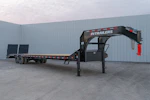 PJ Trailers 40'x102" Gooseneck Low Pro Flatbed Trailer w/ Duals (LD) Stock #89918 - Thumbnail 2