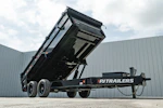 PJ Trailers 16'x83" HD Low Pro Dump Trailer w/ 3' Sides (DE) Stock #89924 - Thumbnail 3