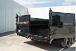 PJ Trailers 16'x83" HD Low Pro Dump Trailer w/ 3' Sides (DE) Stock #89924 - Thumbnail 21