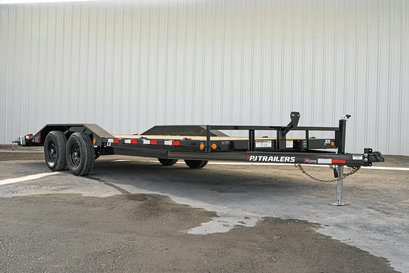PJ Trailers 20'x102" 5" Channel Car Trailer (B5) - Stock #89931 - Image 3 of 18