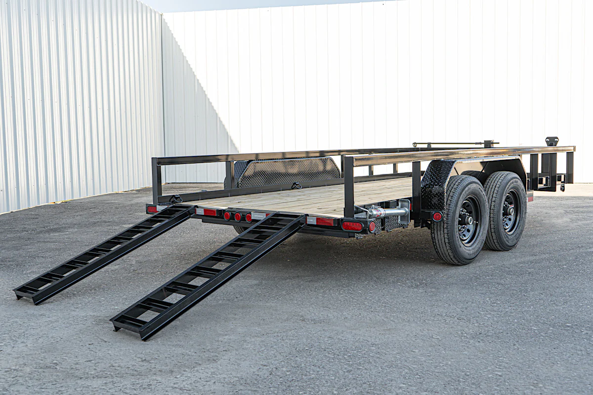PJ Trailers 20'x83" Angle Pipetop Equipment Trailer (P8) - Stock #89953 - Image 15 of 15 PJ Trailers 20'x83" Angle Pipetop Equipment Trailer (P8) - Stock #89953 - Image 15 of 15
