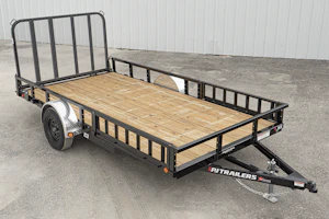 PJ Trailers 14'x83" Single Axle 4" Channel Utility Trailer (U8)