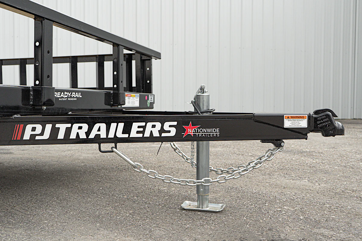 PJ Trailers 14'x83" Single Axle 4" Channel Utility Trailer (U8) - Stock #89956 - Image 8 of 19 PJ Trailers 14'x83" Single Axle 4" Channel Utility Trailer (U8) - Stock #89956 - Image 8 of 19