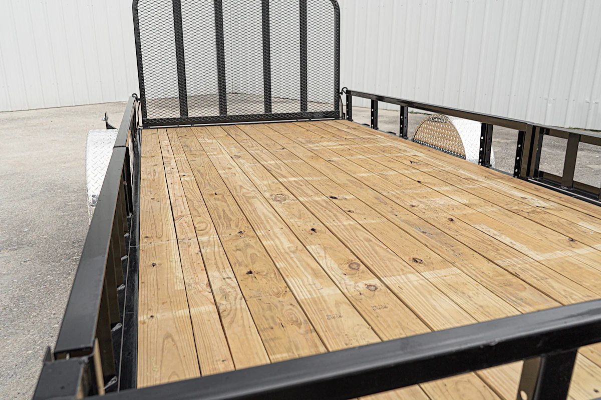 PJ Trailers 14'x83" Single Axle 4" Channel Utility Trailer (U8) - Stock #89956 - Image 9 of 19 PJ Trailers 14'x83" Single Axle 4" Channel Utility Trailer (U8) - Stock #89956 - Image 9 of 19