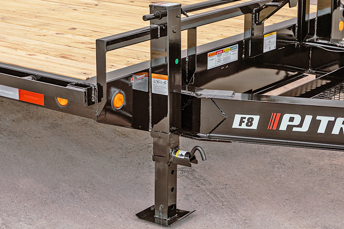 PJ Trailers 24'x102" 8" I-Beam Deckover Flatbed Trailer (F8) - Stock #89957 - Image 7 of 16 PJ Trailers 24'x102" 8" I-Beam Deckover Flatbed Trailer (F8) - Stock #89957 - Image 7 of 16