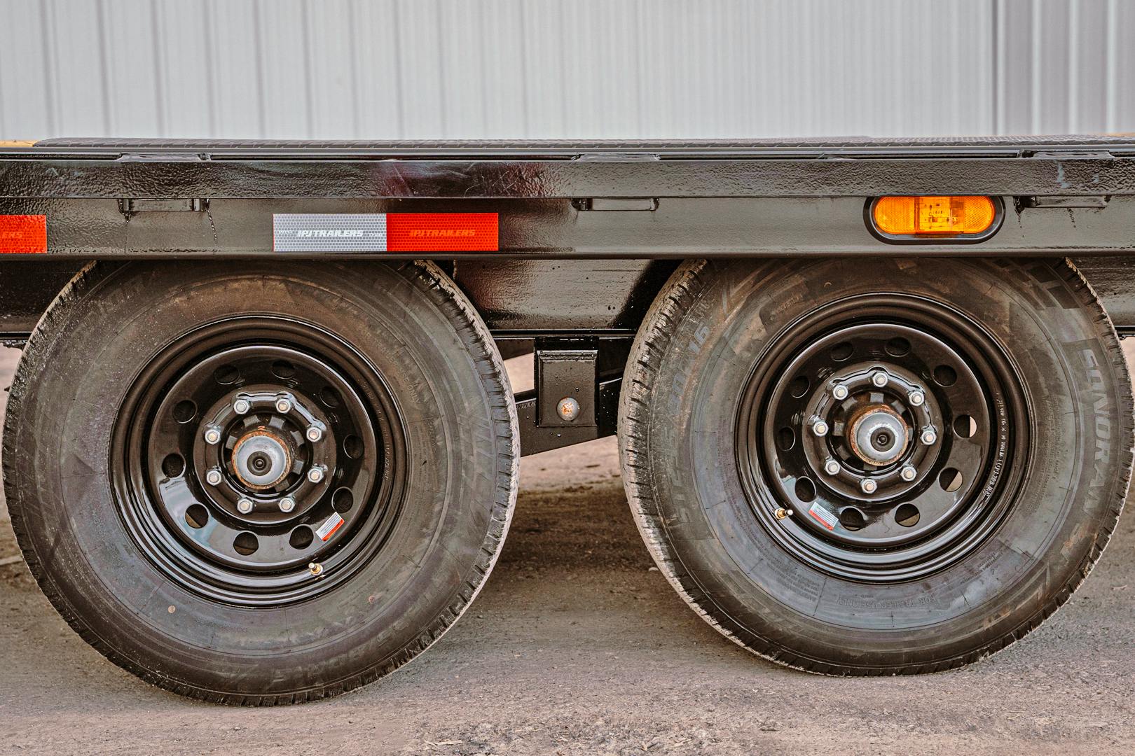 PJ Trailers 24'x102" 8" I-Beam Deckover Flatbed Trailer (F8) - Stock #89957 - Image 10 of 16