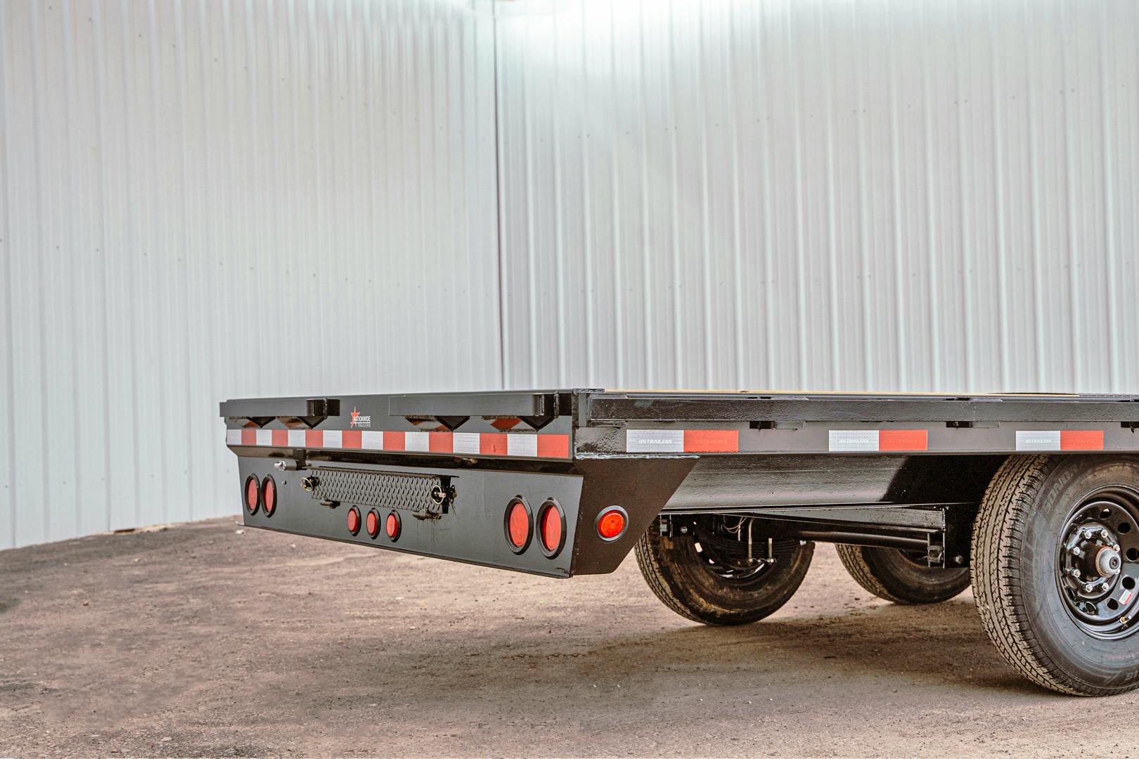 PJ Trailers 24'x102" 8" I-Beam Deckover Flatbed Trailer (F8) - Stock #89957 - Image 13 of 16