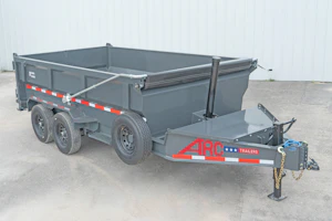 ARC Trailers 14'x83" Telescopic Dump Trailer w/ 3' Sides (BDT)