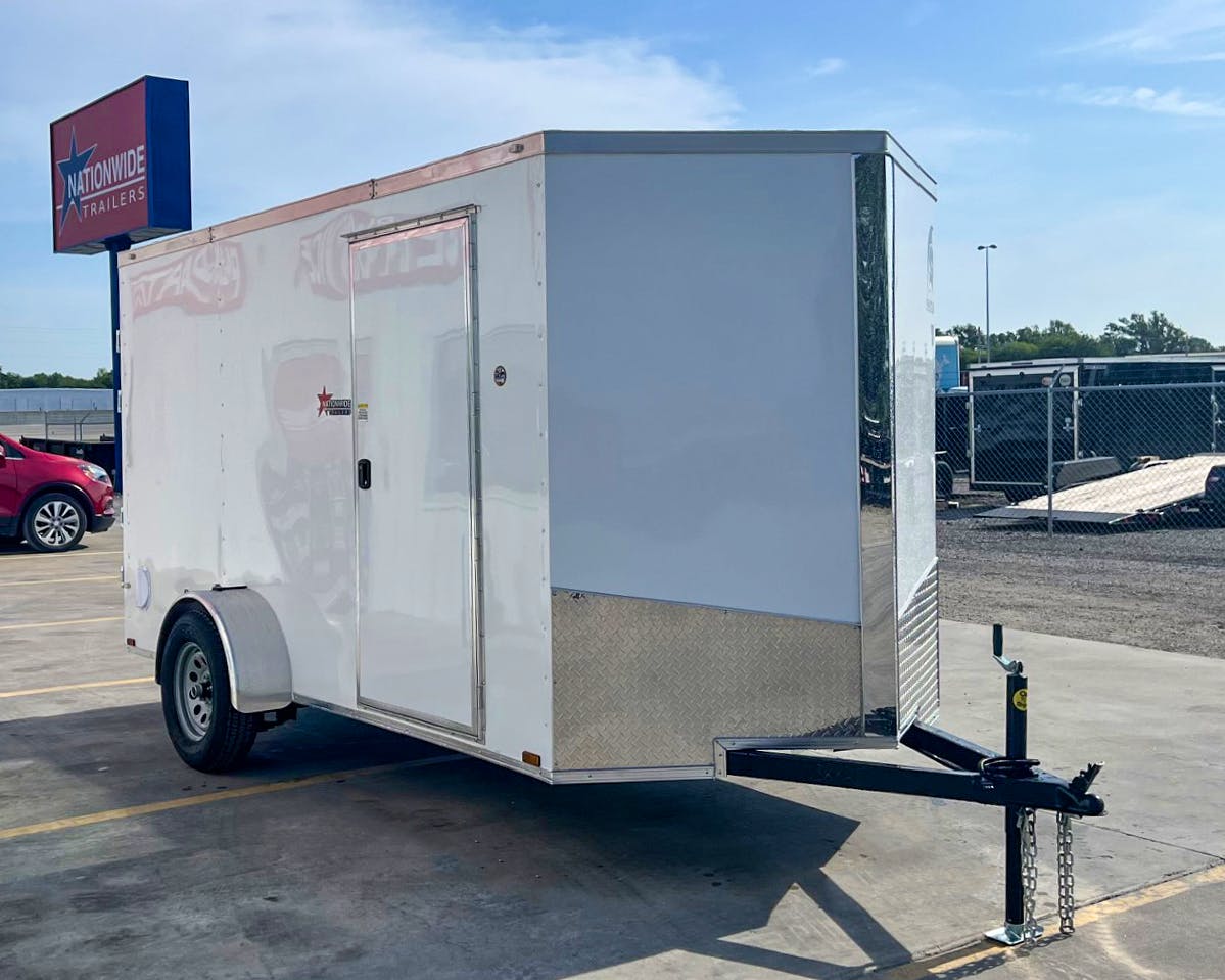 Spartan 6'x12' Enclosed Cargo Trailer w/ Rear Ramp Door (C1) - Stock #90015 - Image 2 of 6