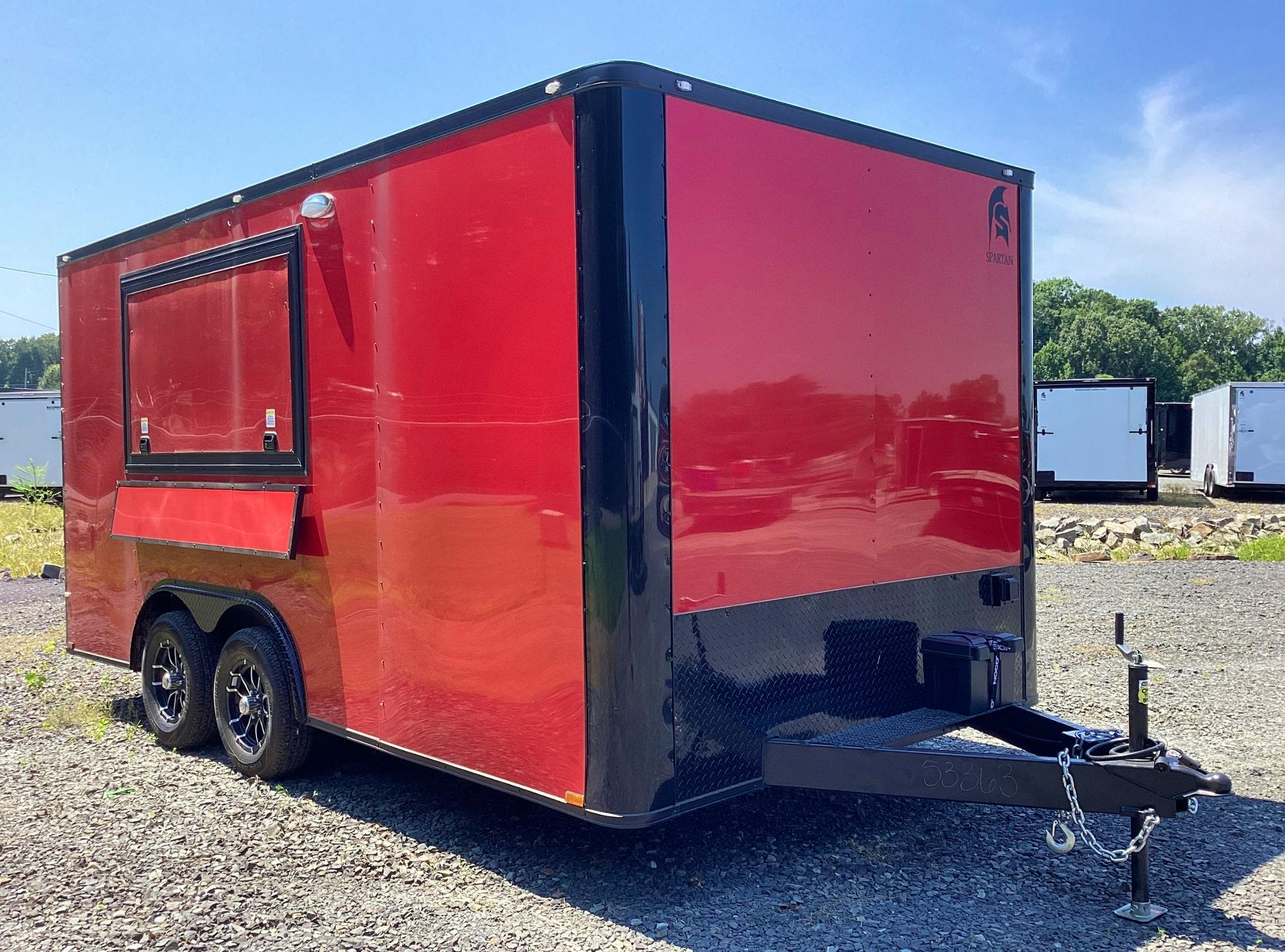 Spartan TA 8'6" × 16' Enclosed Cargo Trailer