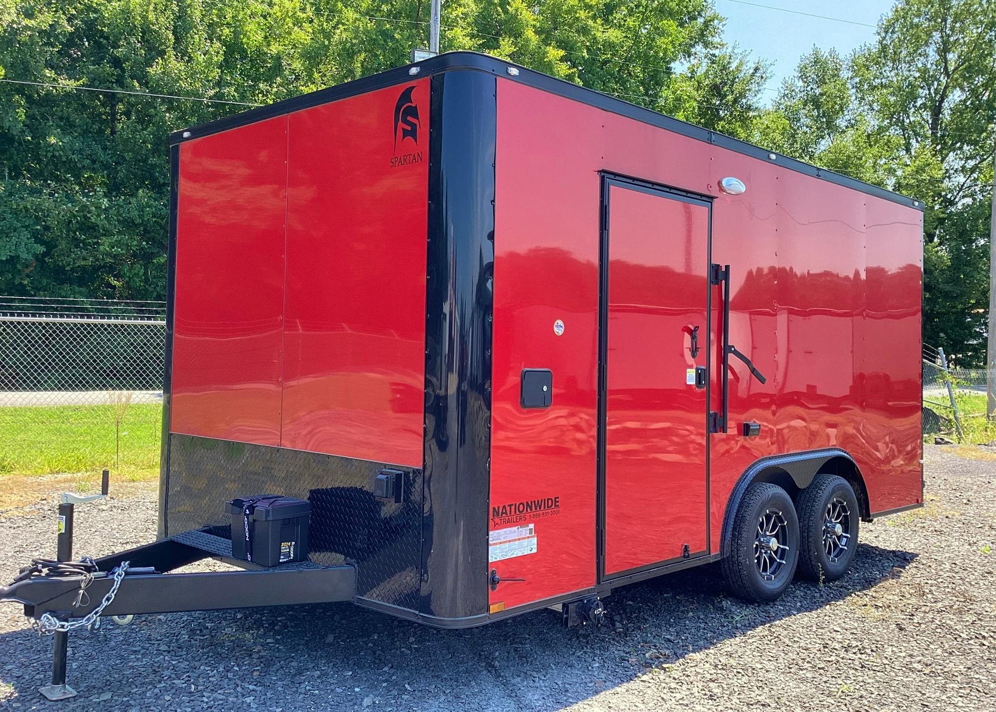 Spartan TA 8'6" × 16' Enclosed Cargo Trailer