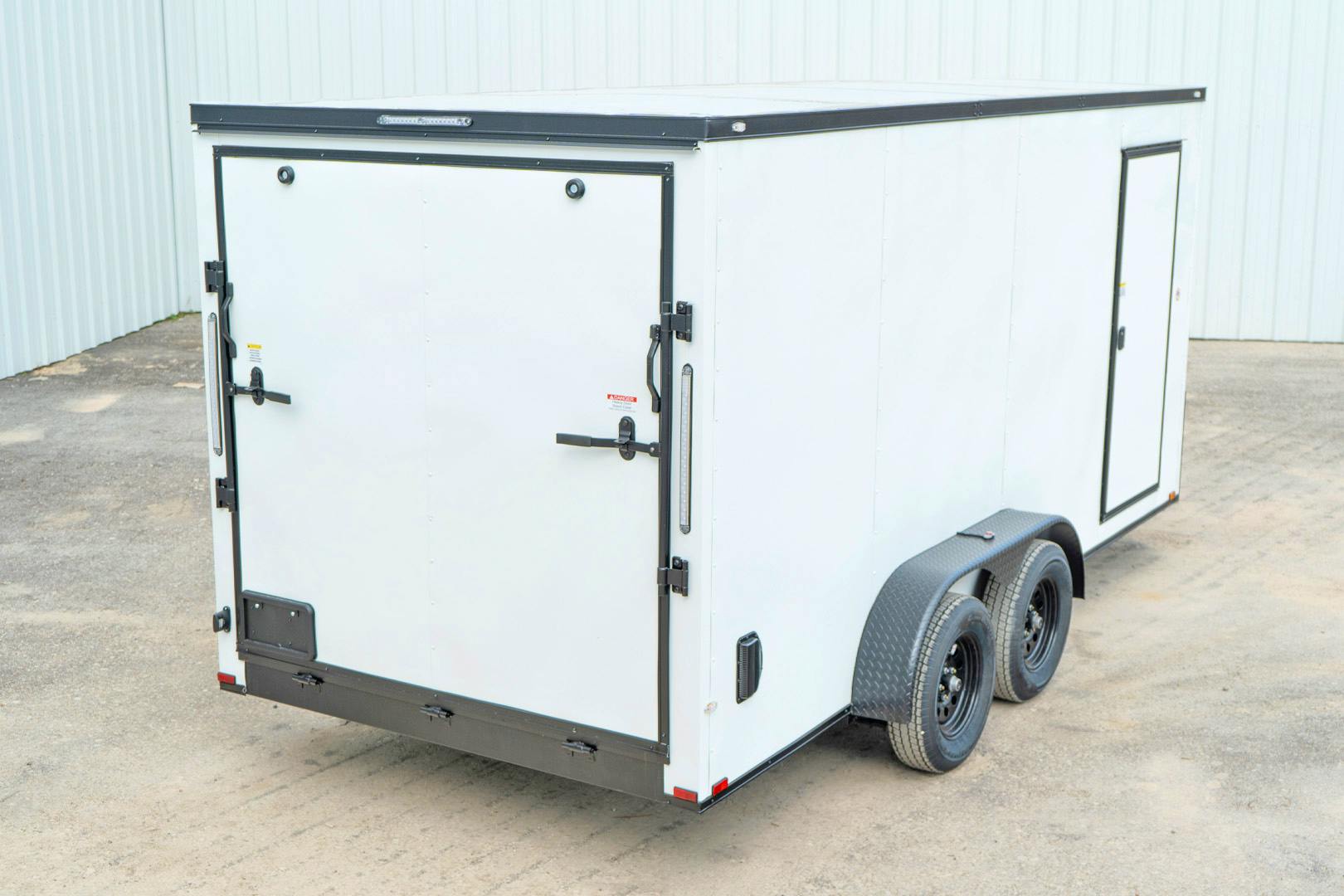 Spartan 7'x16' Enclosed Cargo Trailer w/ Rear Ramp Door (C2) - Stock #90022 - Image 13 of 17