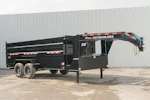 PJ Trailers 16'x83" Gooseneck Telescopic Dump Trailer w/ 4' Sides (DT) Stock #90023 - Thumbnail 4