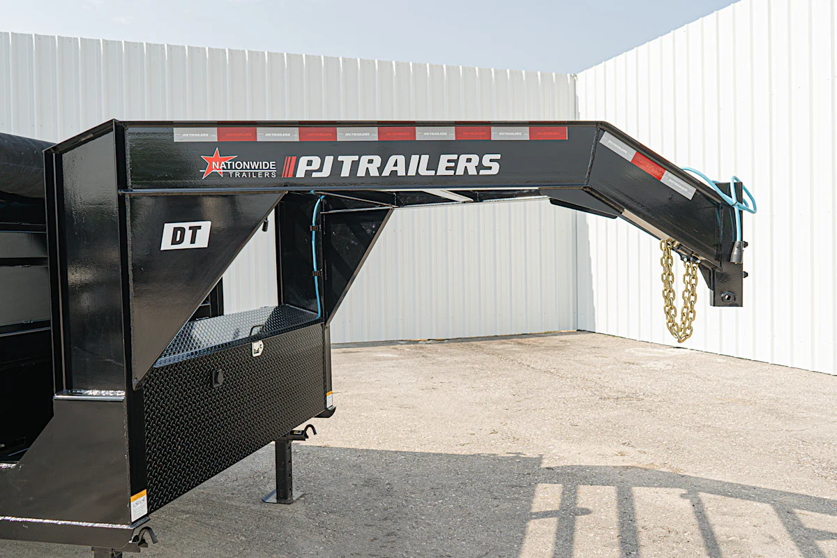 PJ Trailers 16'x83" Gooseneck Telescopic Dump Trailer w/ 4' Sides (DT) - Stock #90023 - Image 9 of 31 PJ Trailers 16'x83" Gooseneck Telescopic Dump Trailer w/ 4' Sides (DT) - Stock #90023 - Image 9 of 31