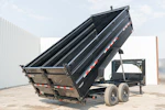 PJ Trailers 16'x83" Gooseneck Telescopic Dump Trailer w/ 4' Sides (DT) Stock #90023 - Thumbnail 23