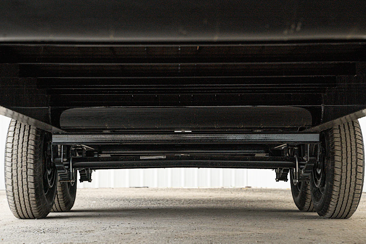 PJ Trailers 32'x102" Gooseneck Low Pro Flatbed Trailer w/ Singles (LS) - Stock #90025 - Image 10 of 16 PJ Trailers 32'x102" Gooseneck Low Pro Flatbed Trailer w/ Singles (LS) - Stock #90025 - Image 10 of 16